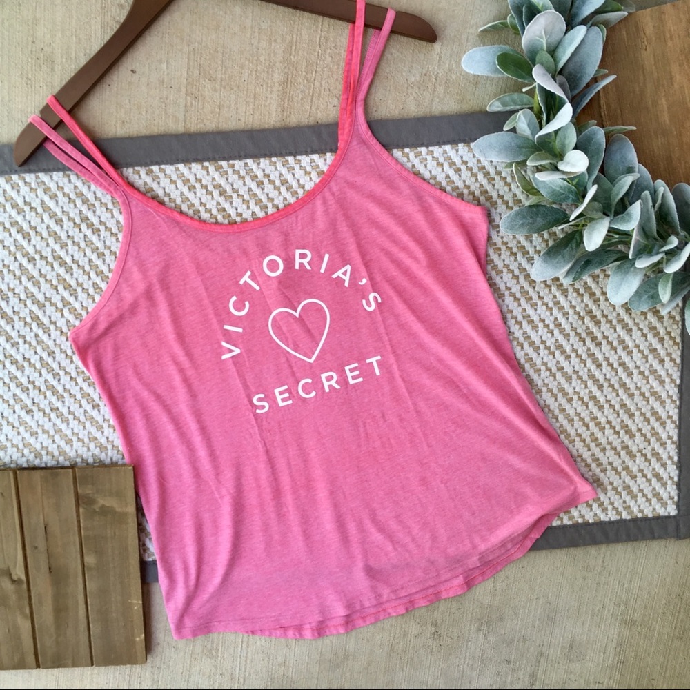 Victoria’s Secret Pink Rose Double Strapped Top